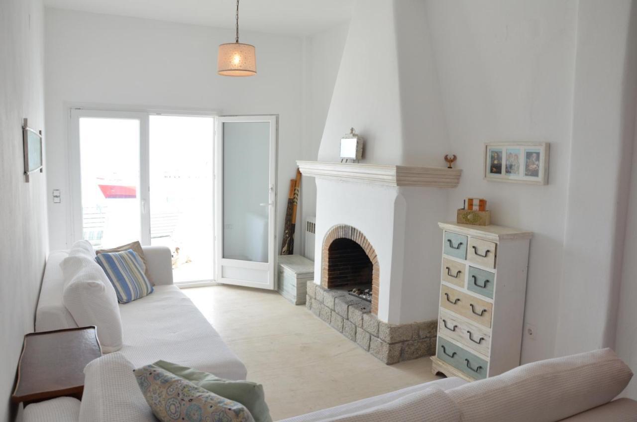 Sunny Guest House New Port Mykonos Tourlos Bagian luar foto